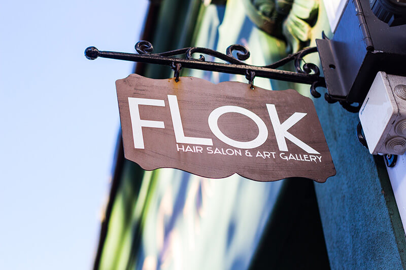Flok Organic Hair Salon & Art Gallery in London